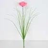 Flor de Gessang Artificial Tallo Único Flor Artificial para Uso en Bodas Planta Artificial Ramo de Hierba Cebolla Ramo de Flores y Hierbas Artificiales