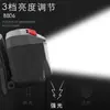 Faro frontal ligero de 5 LED para correr de noche, luz fuerte para exteriores, recargable, luz MINI para pesca nocturna