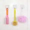Gancho Transparente con Adhesivo Fuerte, Sin Taladro, Sin Rastro, Gancho Adhesivo de Alta Resistencia para Baño, Cocina y Detrás de la Puerta