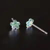 Aretes de Verano Estilo Coreano ins Pequeños Frescos Diseño de Nicho Flor Moda Aretes Agujeros de Oreja Aretes de Resina para Mujeres