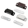 Venta al por mayor de fábrica fuerte magnético gabinete plástico magnético puerta de gabinete magnética táctil hardware de muebles puerta de gabinete gabinete en stock al por mayor