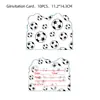 Platos, Vasos, Servilletas de Papel de Fútbol Blancos Pequeños, Vajilla Desechable, Manteles, Banderas, Banderines, Decoraciones de la Copa Mundial de Fútbol