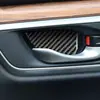 Adecuado para 17-21 Honda Crv Modificado Fibra de Carbono Interior Tazón Decorativo de Puerta Interior Pegatinas Accesorios de Modificación de Coche