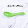 Cuchara de color de un dólar cuchara de sopa de plástico cuchara de kung fu de melamina imitación porcelana vajilla cuchara comercial cuchara pequeña fabricantes al por mayor