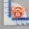 Stitch Tigger Patrick Resina Dibujos Animados con Material de Carcasa de Teléfono de Pegamento Crema DIY Accesorios para el Cabello de Niños