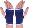 Algodón Poliéster Protección Palma Guantes Deportivos Ciclismo Levantamiento de Pesas Equipo de Fitness Entrenamiento Guantes de Medio Dedo Protección Laboral Guantes Antidesgaste