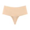 Ropa Interior Sexy de Cintura Alta para Mujer para Yoga Deportivo, Calzones de Seda de Hielo Sin Costuras, Tangas Europeas y Americanas de Talla Grande Transfronterizas