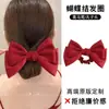 Scrunchie de Cetim Vermelho para Mulheres, Elástico de Cabelo de Alta Qualidade e Estiloso, Faixa de Cabelo com Alta Elasticidade, Corda de Cabelo de Ano Novo, Atacado Yiwu