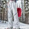 Calça de Caminhada Feminina de Inverno Resistente ao Frio com Forro de Fleece Repelente à Água Três em Um Calça de Esqui Grossa e Quente