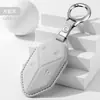Adequado para Capa de Chave de Carro Equation Leopard Titanium 7 Couro Bovino de Primeira Camada Estojo de Chave de Couro de Alta Qualidade Fivela Modificação Interna Masculina e Feminina