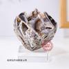 Esfalerita Natural Cubo Cubo de Rubik Adornos Racimo de Cristal Piedra Cruda Muestra de Mineral Adornos Decorativos Mayoreo