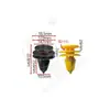 Fijaciones Aplicables Dinghui para Land Rover Range Rover Sport, Velar y Defender Techo del Coche, Portón Trasero y Faldones Laterales D1067