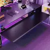 Bandeja para teclado para escritorio de computadora, bandeja extensible para teclado y mouse, tablero de extensión de escritorio, escritorio para juegos con longitud extendida