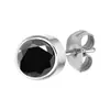 Novos Produtos Transfronteiriços, Brincos de Strass Simples e Versáteis 3-6mm, Piercings de Orelha, Moda de Nicho Joias de Aço Inoxidável Atacado