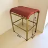 Cadeira Banco para Máquina de Costura com Suporte Lombar, Confortável para Longos Períodos Sentado, Adequada para Funcionários de Fábrica de Vestuário