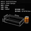 Caja de Regalo Rectangular Transparente de Acrílico Grado Alimenticio para Té Caja de Plástico Regalo de Boda Venta al Mayoreo