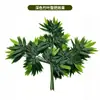 Galhos Decorativos de Folhas de Ginkgo Simuladas, Folhas de Árvore Falsas Amarelas e Douradas, Flores Artificiais, Folhas Artificiais de Figueira de Plástico, Folhas de Bordo