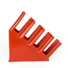 Porta-copos injetado moldado em peça única, Dispensador de copos de papel descartáveis, Rack de armazenamento para balcão de bar, Porta-copos de papel com quatro compartimentos inclinados