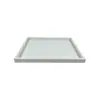 Mesa de Centro Moderna de Lujo Ligero para Sala de Estar con Almacenamiento Bandeja de Cuero Simple Casa Modelo para el Hogar Decoración de Habitación Restaurante Mesa de Comedor