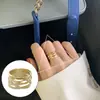 Anillos de Línea Multicapa para Mujer, Espiral Geométrica de Moda Retorcido Personalizado Estilo Nuevo Anillo Abierto, Anillo Dulce y Fresco para el Dedo Índice
