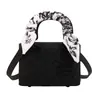 Bolsa Mini Lady Dior Bordada 2026 Transfronteiriça com Acabamento de Luxo, Bolsa de Mão Quadrada Pequena Versátil de Seda para Mulheres