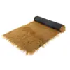 Tapetes Plásticos Estilo Palha para Áreas Turísticas Rurais, Quiosques com Telhado de Lata e Palha, Decoração de Pátio e Isolamento
