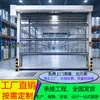 Puertas Elevables Industriales de Aleación de Aluminio, Persianas Enrollables Eléctricas, Puertas Rápidas Enrollables de PVC, Fábrica de Puertas Elevables con Sensor Automático para Garaje