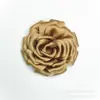 Tecido de cetim coreano de 10cm peônia diy feito à mão tridimensional rosa flor artificial adorno de cabeça corsage sapatos e chapéus acessórios decorativos