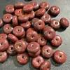 Oferta especial en colgante de paz de jade rojo natural Yiding, colgante de gota de agua roja Yiding, joyería unisex, liquidación al por mayor