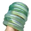 Pulseira de jade de alta qualidade feita de material de jade fino, joia requintada, pulseira redonda genuína feita de material de jade fino, acessórios de jadeite no atacado