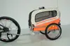 Remolque / Carrito Plegable de Hierro para Perros Pequeños / Mascotas Bicicleta Dos en Uno Portátil
