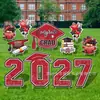 2027 Nueva Temporada de Graduación Señales para el Jardín Graduación Universitaria Decoración de Jardín Señales para Césped Exterior Personalización