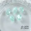Acessórios de Diamante Flor de Gelo Triturado Cor de Ovo de Pombo, Cor Sólida Estilo Ins Textura de Alta Qualidade DIY Nail Art Acessórios de Diamante de Vidro Cristal