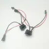 Interruptor Basculante KCD1 Modificado Accesorios de Batería para Vehículos Eléctricos Conversión Sin Sacar y Conectar Interruptor de Cable Macho y Hembra de Acoplamiento SM-2P
