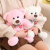 Libro Rojo Pequeño mismo moño oso de amor oso de peluche creativo de Redes Sociales juguete de peluche regalo para niña del Día de San Valentín