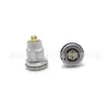 Conector Remo de 6 Pines Enchufe Rápido Hembra Auto-Bloqueo Enchufe de Aviación Doble Tuerca Fija Enchufe ECG