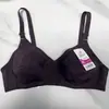 Sutiã de Algodão Ultra Fino Moldado Respirável com Bojo Inteiro e Fecho de Colchetes de Três Fileiras para Mulheres de Meia-Idade e Idosas