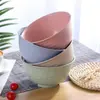 Tigela de Arroz de Palha de Trigo Tigela de Sopa Japonesa Tigela de Ramen Comercial Espessada Tigela de Salada Tigela de Arroz Doméstica Tigela Pequena Louça Atacado