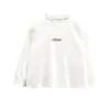 Camiseta de manga larga de primavera para niño 2026 nueva sudadera moderna y elegante estilo coreano para niño ropa casual versátil 3