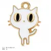 Lote mixto serie blanca animal copo de nieve colgante DIY pulsera joyería de mano bolsa llavero accesorios de dibujos animados al por mayor
