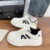SADISA High Color Value Sola grossa All-match Sapatos brancos Aumentam a altura 2024 Outono Verão Novos sapatos de prancha Estudante Campus