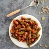 Cacahuates Listos para Comer en Bolsa con Chile, un Snack Perfecto para Acompañar Bebidas, Cacahuates Grandes Crujientes Picantes Encurtidos, una Colección Completa de Guarniciones Saladas