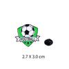 Insignia de fútbol personalizada, creativa, de metal, serie deportiva, broche, insignia conmemorativa de fútbol, bolsa, decoraciones, accesorios, insignia