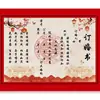 Carta de Compromisso Estilo Chinês, Adereços de Decoração de Compromisso, Pergaminho de Casamento Tradicional, Pergaminho de Casamento, Pergaminho para Celebrações Familiares, Banquete de Compromisso