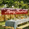 Decoração de Banner de Natal Transfronteiriça Cenário de Montagem Banner de Tecido Pendurado Parede de Fundo Banner Colorido Personalização