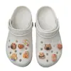 Capybara capibara accesorios DIY hebilla de zapato flor de zapato tridimensional linda caricatura estrella zhibi agujero de estrella accesorios para zapatos Little Red