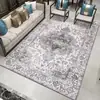 Alfombra Estilo Bohemio para Dropshipping Transfronterizo Sala de Estar Área Grande Cobertura Completa Felpudo Dormitorio Sofá Mesa de Café Alfombra Resistente a Manchas
