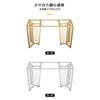Pata de Mesa de Acero Inoxidable de Lujo Ligero Hecha a Medida Soporte de Mesa Pata de Mesa de Hierro Forjado Hecha a Medida Soporte de Mesa Metálico Estante de Acero al Carbono