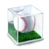 Capa de Acrílico de Alta Transparência para Bola de Baseball Caixa para Bolas de Golfe Coleção de Tênis Mesa de Exibição de Assinaturas Caixa de Armazenamento para Tênis de Mesa