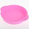 Forma de Silicone Personalizada para Bolo Forma de Assar de Cozinha Forma Redonda Quadrada para Pão Forma de Pão Resistente a Altas Temperaturas Forma para Bolo